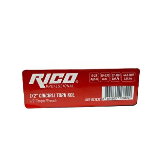 Rico 007-rc1632 1/2 Cırcırlı Tork Kol
