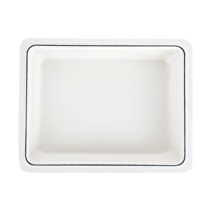 Döküm Dikdörtgen 1/2 Gastronomi Küvet Ölçü 26x33cm. Kırmızı