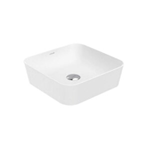 Ultra Kare Çanak Lavabo Beyaz 40cm