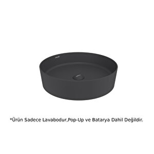 Lp145 Loop Masa Üstü Çanak Lavabo Antrasit Mat 45cm
