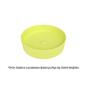 Loop Masa Üstü Çanak Lavabo Neon 45cm