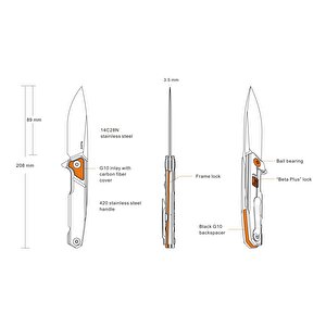 Ruike P875-sz Çakı