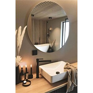 Ayna / Yuvarlak Ayna / Dekoratif Ayna / Banyo Aynası/konsol Aynası/46 Cm Çapında