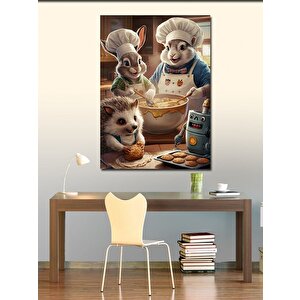 Kanvas Tablo Aşçılar 50x70 cm