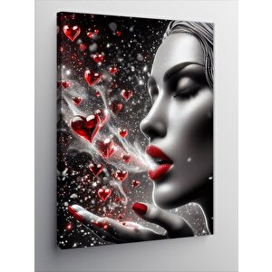 Kanvas Tablo Aşk Öpücüğü 100x140 cm