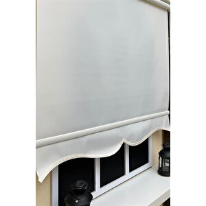 Düz Ekru Stor Perde Alüminyum Kasa Stb--5301 150x260 cm