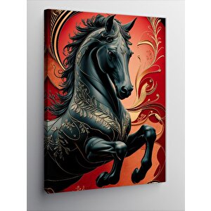 Kanvas Tablo Kadının Ayaklarındaki Aşk 50x70 cm