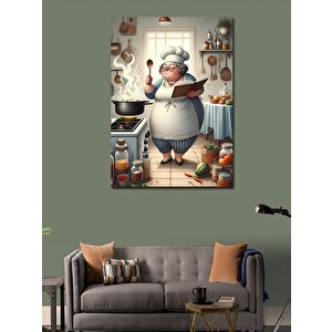 Kanvas Tablo Obur Aşçı 50x70 cm