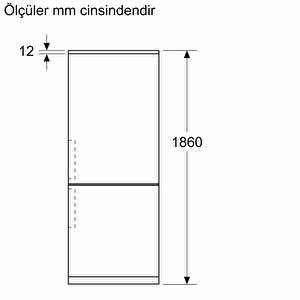 Bosch Kgp86axb0n Kombi No Frost Buzdolabı