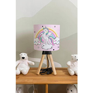 Sihirli Unicorn Çocuk Odası Abajur