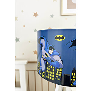 Batman Çocuk Odası Lambader, Mavi Mavi Mavi