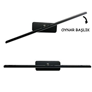 Tablo Ve Ayna Üzeri Hareketli Mafsallı Led Duvar Aplik 50 Cm
