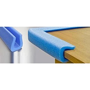 U40 Mavi 100 Cm 10 Adet Kapı Altı İzolasyon Süngeri Kapı Altı U Köşebent