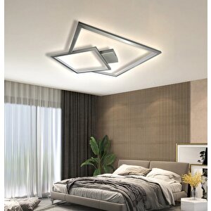 Obluqe Ii Plafonyer Led Avize 85*85cm 72watt