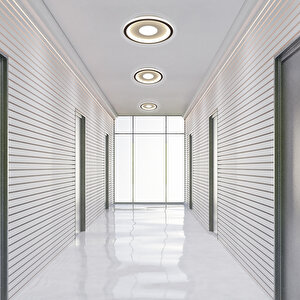 Plafonia Orta Işıklı Tavan Plafonyer Led Avize 40 Cm 68 Watt