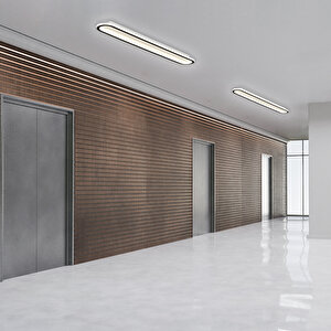 Plafonia Oval Led Plafonyer Led Avize 120x16 Cm 101 Watt
