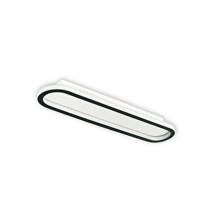 Plafonia Oval Led Plafonyer Led Avize 60x16 Cm 58 Watt