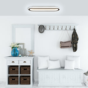 Plafonia Oval Led Plafonyer Led Avize 60x16 Cm 58 Watt