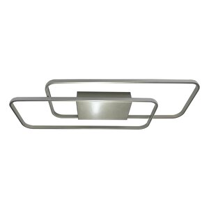 Oblong İkili Plafonyer Led Avize 110*40cm 79watt