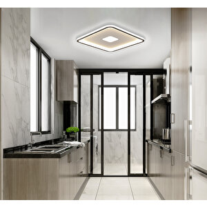 Plafonia Ortası Işıklı Kare Led Plafonyer 60x60 Cm 106 Watt