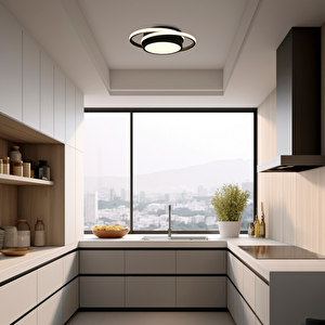 Birmingham Salto Plafonyer Led Avize 43x35cm 59 Watt