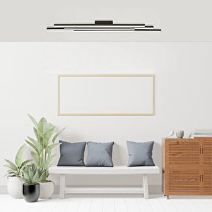 İnline Plafonyer Lineer Led Avize 4*100cm 72watt