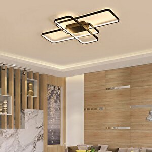 Oblong Plafonyer Led Avize 87*60 Cm 86 Watt