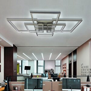 Oblong Super Max. Plafonyer Led Avize 150*110cm 216 Watt