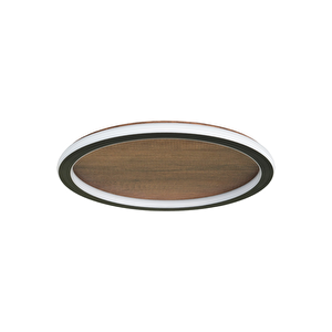 Led Avize Plafonyer Ahşap Ø60cm 68 Watt
