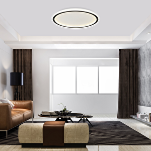 Plafonia Tavan Plafonyer Led Avize 80 Cm 90 Watt