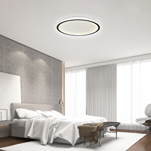 Plafonia Tavan Plafonyer Led Avize 80 Cm 90 Watt