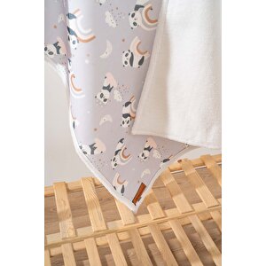 Fluffy Bebek Battaniyesi 70x100 Cm Panda Desen
