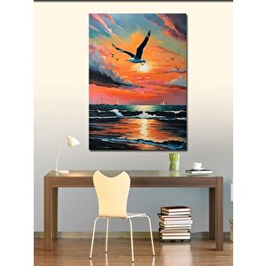 Kanvas Tablo Martılar 70x100 cm
