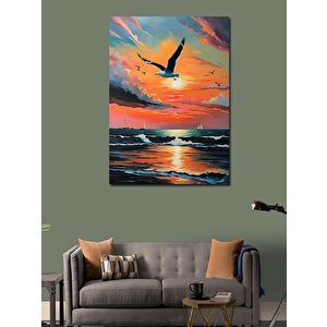Kanvas Tablo Martılar 50x70 cm