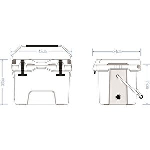 Icepeak Aden Buzluk 15 Litre