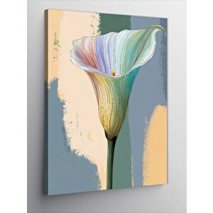 Kanvas Tablo Beyaz Zambak 50x70 cm