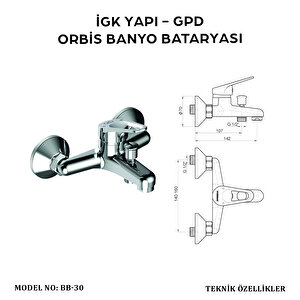 İgk Yapi - Gpd Bb30 Orbi̇s Banyo Bataryasi