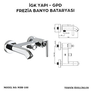 İgk Yapi - Gpd Mbb100 Frezi̇a Banyo Bataryasi
