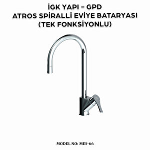 İgk Yapi - Gpd Mes66 Atros Spi̇ralli̇ Evi̇ye Bataryasi (tek Fonksi̇yonlu)