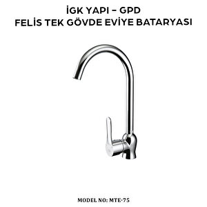 İgk Yapi - Gpd Mte75 Feli̇s Tek Gövde Evi̇ye Bataryasi
