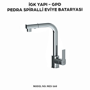 İgk Yapi - Gpd Mes160 Pedra Spi̇ralli̇ Evi̇ye Bataryasi