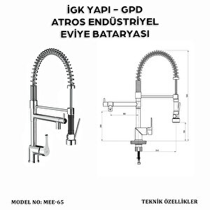 İgk Yapi - Gpd Mee65 Atros Endüstri̇yel Evi̇ye Bataryasi