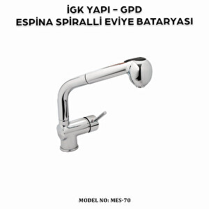İgk Yapi - Gpd Mes70 Espi̇na Spi̇ralli̇ Evi̇ye Bataryasi
