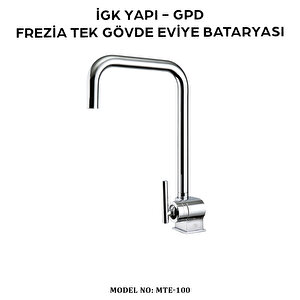 İgk Yapi - Gpd Mte100 Frezi̇a Tek Gövde Evi̇ye Bataryasi