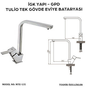 İgk Yapi - Gpd Mte135 Tuli̇o Tek Gövde Evi̇ye Bataryasi