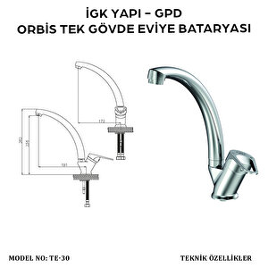 İgk Yapi - Gpd Te30 Orbi̇s Tek Gövde Evi̇ye Bataryasi