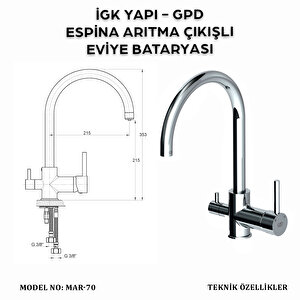 İgk Yapi - Gpd Mar70 Espi̇na Aritma Çikişli Evi̇ye Bataryasi