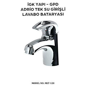 İgk Yapi - Gpd Mlt120 Adri̇o Tek Su Gi̇ri̇şli̇ Lavabo Bataryasi