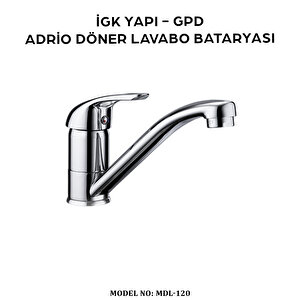 İgk Yapi - Gpd Mdl120 Adri̇o Döner Lavabo Bataryasi