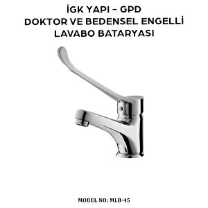 İgk Yapi - Gpd Mlb45 Doktor/bedensel Engelli̇ Lavabo Bataryasi